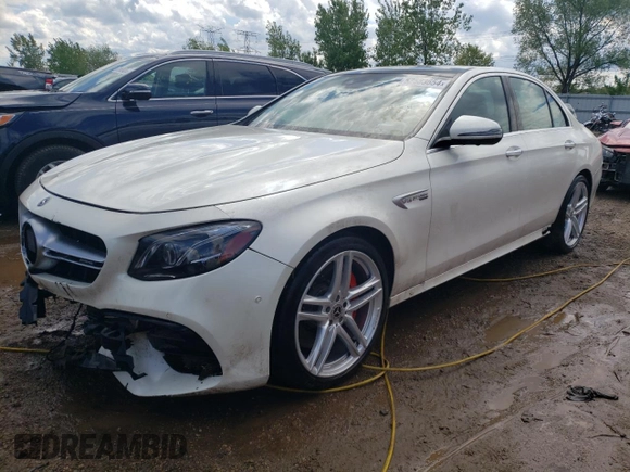 2019 Mercedes-Benz E 63 S AMG with VIN WDDZF8KB8KA517424, listed as a Copart auction lot 52583654 with 32,397 mi miles and . Bid and sale history available at DreamBid. Image 1.