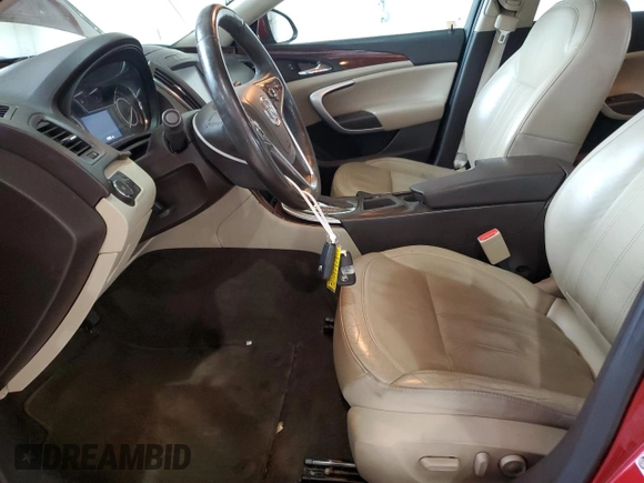 2014 Buick Regal Premium I with VIN 2G4GN5EX2E9295338, listed as a Copart auction lot 54765405 with 131,293 mi miles and Salvage title. Bid and sale history available at DreamBid. Image 7.