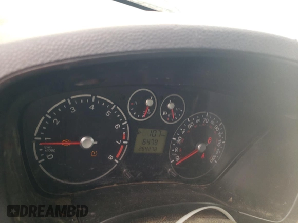2011 Ford Transit Connect XLT с VIN NM0LS7DNXBT044785, выставлен на аукционе Copart как лот 50403305 с пробегом 264 278 миль миль и Списание • Salvage title. История ставок и продаж доступна на DreamBid. Изображение 9.