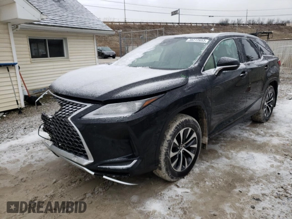 2021 Lexus RX with VIN JTJHZKFA4M2031523, listed as a Copart auction lot 38272653 with 10,575 mi miles. Bid and sale history available at carsss.com. Image 1.