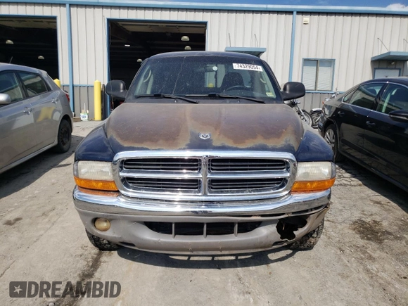 2001 Dodge Dakota with VIN 1B7GG26X21S116431, listed as a Copart auction lot 74329054 with 144,055 mi miles and Salvage Title. Bid and sale history available at carsss.com. Image 5.