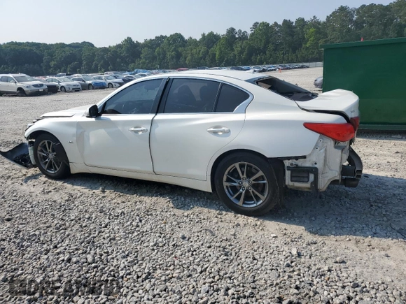 2017 Infiniti Q50 Premium z VIN JN1EV7APXHM738598, wystawiony jako Copart lot #59156075 z przebiegiem 178 498 mil mil oraz Szkoda całkowita • Salvage title. Historia ofert i sprzedaży dostępna na DreamBid. Obrazek 2.