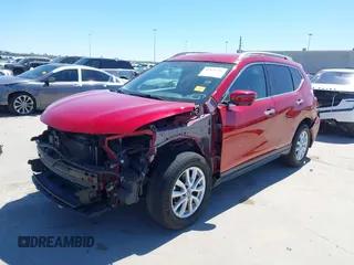2017 Nissan Rogue SL with VIN JN8AT2MV7HW277674, listed as a IAAI auction lot 41837800 with 99,301 mi miles. Bid and sale history available at carsss.com. Image 19.