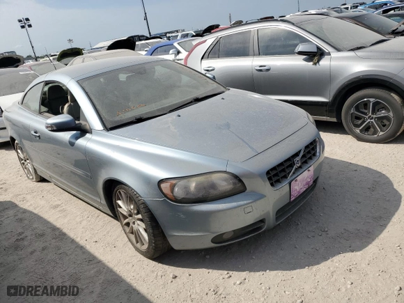 2009 Volvo C70 with VIN YV1MC67229J075206, listed as a Copart auction lot 74823344 with 0 mi miles and Salvage Title. Bid and sale history available at carsss.com. Image 4.