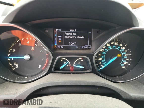 2013 Ford Escape SE with VIN 1FMCU9G98DUB40401, listed as a Copart auction lot 49440175 with 165,068 mi miles and Salvage Title. Bid and sale history available at carsss.com. Image 9.