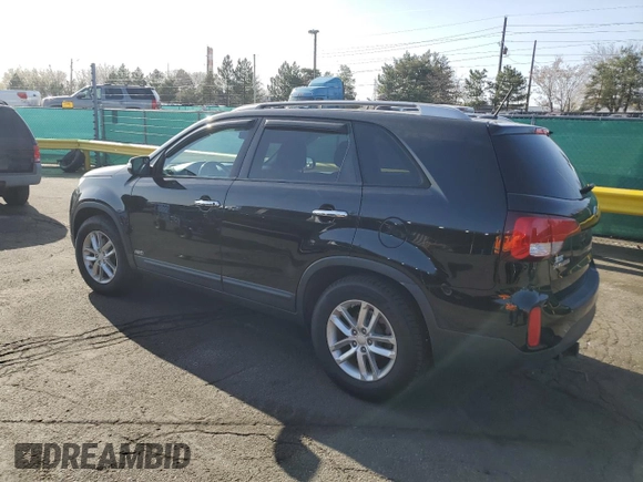 2015 Kia Sorento LX with VIN 5XYKTCA63FG607646, listed as a Copart auction lot 52116445 with Not Provided miles and Non Repairable. Bid and sale history available at DreamBid. Image 2.