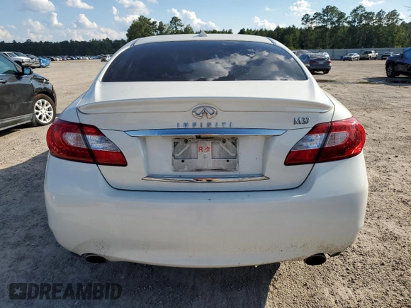 2011 Infiniti M37 with VIN JN1BY1AP4BM324506, listed as a Copart auction lot 68089244 with 96,600 mi miles and Salvage Title. Bid and sale history available at carsss.com. Image 6.