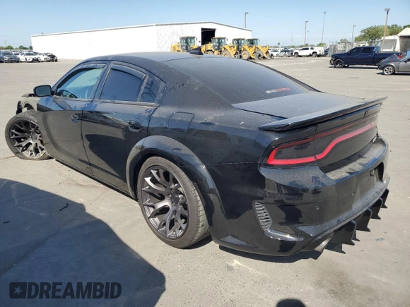 2020 Dodge Charger SRT Hellcat z VIN 2C3CDXL90LH243946, wystawiony jako Copart lot #53099975 z przebiegiem 9 297 mil mil oraz Szkoda całkowita • Salvage title. Historia ofert i sprzedaży dostępna na DreamBid. Obrazek 2.