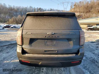 2021 Chevrolet Tahoe Z71 with VIN 1GNSKPKD9MR220340, listed as a Copart auction lot 87254004 with 0 mi miles and Salvage Title. Bid and sale history available at carsss.com. Image 6.
