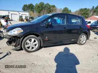 2010 Nissan Versa 1.8 SL with VIN 3N1BC1CP1AL448981, listed as a Copart auction lot 53355565 with 112,021 mi miles and Clean Title. Bid and sale history available at carsss.com. Image 1.
