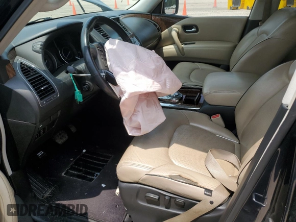 2018 Nissan Armada SL z VIN JN8AY2ND8J9050540, wystawiony jako Copart lot #59583535 z przebiegiem 138 304 mil mil oraz Szkoda całkowita • Salvage title. Historia ofert i sprzedaży dostępna na DreamBid. Obrazek 7.