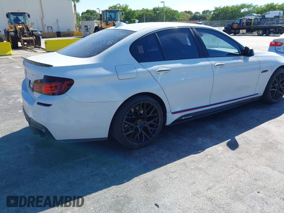 2012 BMW 5 Series 550i with VIN WBAFR9C51CDV58753, listed as a IAAI auction lot 41837245 with 123,119 mi miles and . Bid and sale history available at DreamBid. Image 4.