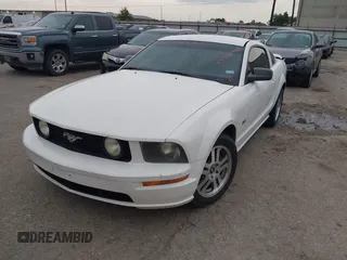 2005 Ford Mustang GT Deluxe with VIN 1ZVFT82H155215011, listed as a IAAI auction lot 42387443 with 131,895 mi miles and . Bid and sale history available at DreamBid. Image 2.
