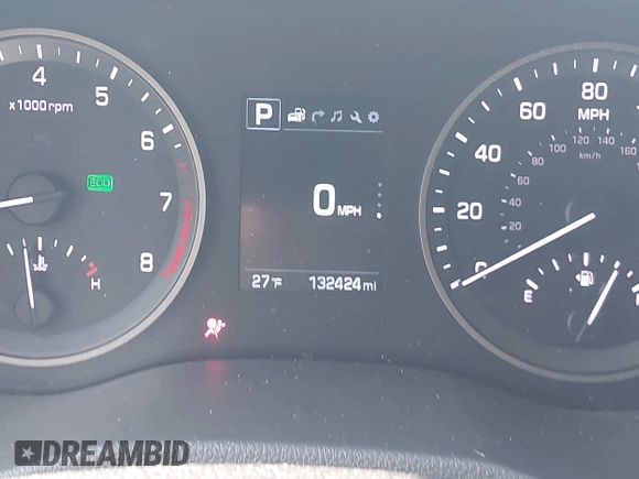 2016 Hyundai Tucson Eco with VIN KM8J3CA24GU054350, listed as a IAAI auction lot 41983769 with 132,424 mi miles. Bid and sale history available at carsss.com. Image 15.
