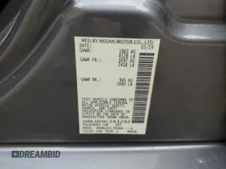 2019 Nissan Altima S z VIN 1N4BL4BV3KC243292, wystawiony jako Copart lot #54617555 z przebiegiem 73 548 mil mil oraz Szkoda całkowita • Salvage title. Historia ofert i sprzedaży dostępna na DreamBid. Obrazek 12.