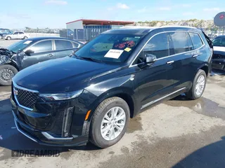 2024 Cadillac XT6 FWD Luxury with VIN 1GYKPAR47RZ712556, listed as a IAAI auction lot 40646808 with 1 mi miles. Bid and sale history available at carsss.com. Image 23.