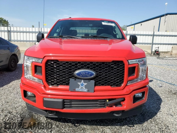 2019 Ford F-150 XL with VIN 1FTEW1E56KFC40037, listed as a Copart auction lot 51906275 with 183,231 mi miles and Salvage Title. Bid and sale history available at carsss.com. Image 5.