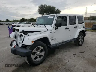 2018 Jeep Wrangler JK Unlimited Sahara with VIN 1C4BJWEG0JL832808, listed as a Copart auction lot 81703604 with 0 mi miles and Non Repairable. Bid and sale history available at carsss.com. Image 1.