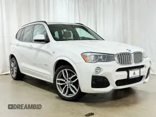 2017 BMW X3 xDrive35i with VIN 5UXWX7C51H0S19811, listed as a Copart auction lot 54969005 with 91,289 mi miles and Clean Title. Bid and sale history available at DreamBid. Image 1.