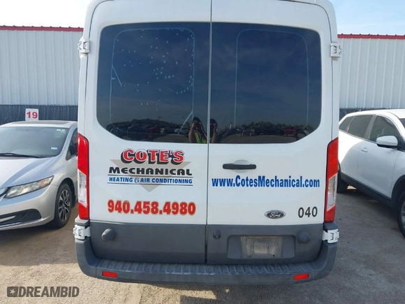 2017 Ford Transit Van with VIN 1FTYR2CM3HKA21394, listed as a IAAI auction lot 41902852 with NaN miles. Bid and sale history available at carsss.com. Image 16.