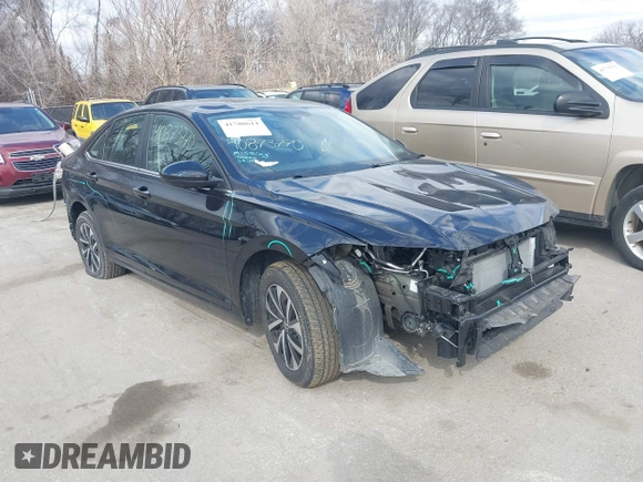 2023 Volkswagen Jetta S с VIN 3VW5M7BU9PM012994, выставлен на аукционе IAAI как лот 41708614 с пробегом 44 029 миль миль и . История ставок и продаж доступна на DreamBid. Изображение 1.