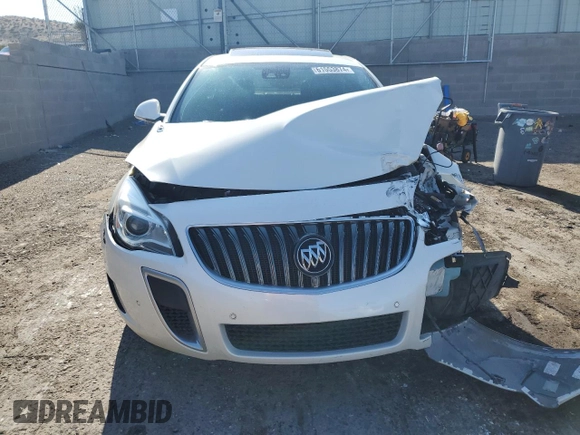 2015 Buick Regal GS with VIN 2G4GT5GX9F9200018, listed as a Copart auction lot 61553874 with 114,221 mi miles and Salvage Title. Bid and sale history available at DreamBid. Image 5.