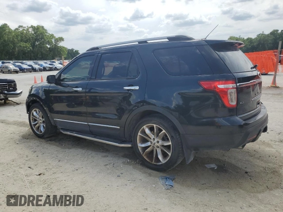 2014 Ford Explorer XLT with VIN 1FM5K7D8XEGB15949, listed as a Copart auction lot 55047035 with 191,151 mi miles and Salvage Title. Bid and sale history available at DreamBid. Image 2.