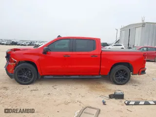2021 Chevrolet Silverado 1500 Custom with VIN 1GCPWBEK7MZ319707, listed as a IAAI auction lot 41221510 with 58,312 mi miles. Bid and sale history available at carsss.com. Image 14.