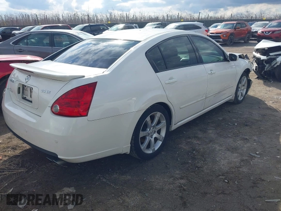 2007 Nissan Maxima SL with VIN 1N4BA41E27C855949, listed as a IAAI auction lot 41686253 with 145,698 mi miles and . Bid and sale history available at DreamBid. Image 4.