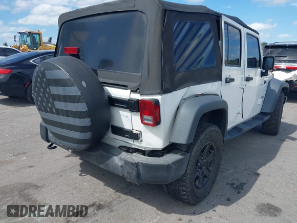 2018 Jeep Wrangler Unlimited Sport with VIN 1C4BJWDG6JL859089, listed as a IAAI auction lot 40600778 with 112,406 mi miles and . Bid and sale history available at DreamBid. Image 6.