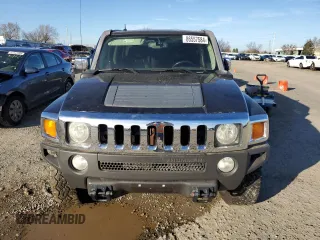 2007 Hummer H3 SUV with VIN 5GTDN13E178186684, listed as a Copart auction lot 86557584 with 294,784 mi miles and Salvage Title. Bid and sale history available at DreamBid. Image 5.