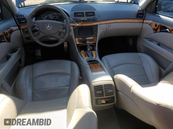 2007 Mercedes-Benz E 63 AMG with VIN WDBUF77X67B008192, listed as a Copart auction lot 82449274 with 125,126 mi miles and Salvage Title. Bid and sale history available at carsss.com. Image 8.