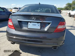 2011 Mercedes-Benz C 350 Sport with VIN WDDGF5GB8BF534211, listed as a Copart auction lot 58275125 with 45,100 mi miles and Salvage title. Bid and sale history available at DreamBid. Image 6.