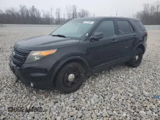 2014 Ford Utility Police Interceptor with VIN 1FM5K8AR5EGC60965, listed as a Copart auction lot 81810604 with 171,942 mi miles and Clean Title. Bid and sale history available at carsss.com. Image 1.