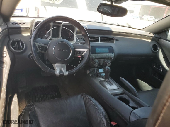 2010 Chevrolet Camaro 2SS with VIN 2G1FK1EJ4A9163360, listed as a Copart auction lot 52554375 with 117,687 mi miles and Salvage Title. Bid and sale history available at carsss.com. Image 8.