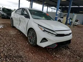 2024 Kia Forte GT with VIN 3KPF44ACXRE731067, listed as a Copart auction lot 48439435 with 6,110 mi miles and Salvage Title. Bid and sale history available at carsss.com. Image 11.