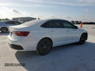 2023 Volkswagen Jetta SE with VIN 3VW7M7BUXPM012544, listed as a Copart auction lot 62155835 with 19,369 mi miles and Salvage title. Bid and sale history available at DreamBid. Image 3.