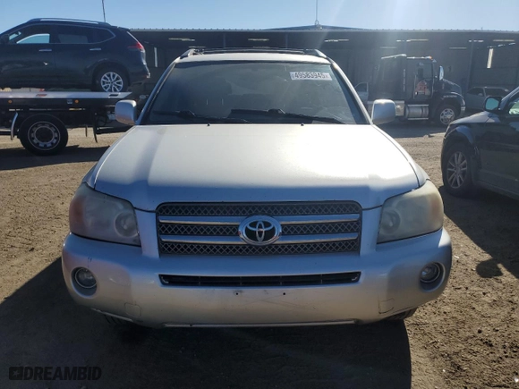 2006 Toyota Highlander Hybrid with VIN JTEEW21A460019050, listed as a Copart auction lot 49583945 with 145,646 mi miles and Salvage Title. Bid and sale history available at carsss.com. Image 5.