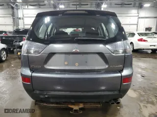 2007 Mitsubishi Outlander ES with VIN JA4MS31X47U004672, listed as a Copart auction lot 89326285 with 212,107 mi miles and Salvage Title. Bid and sale history available at carsss.com. Image 6.