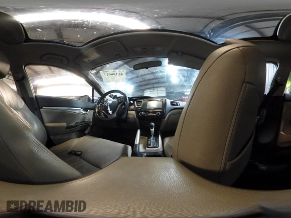 2014 Honda Civic EX-L with VIN 19XFB2F97EE261016, listed as a IAAI auction lot 41346617 with 124,539 mi miles and . Bid and sale history available at DreamBid. Image 19.