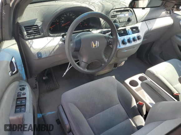 2010 Honda Odyssey LX with VIN 5FNRL3H28AB083511, listed as a Copart auction lot 55704745 with 81,218 mi miles and Salvage title. Bid and sale history available at DreamBid. Image 8.