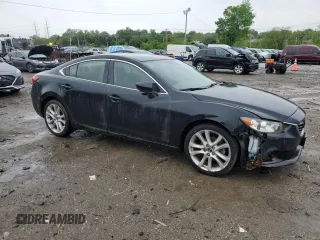 2014 Mazda 6 i Touring with VIN JM1GJ1V56E1106475, listed as a Copart auction lot 55344155 with 86,757 mi miles and Clean Title. Bid and sale history available at DreamBid. Image 4.
