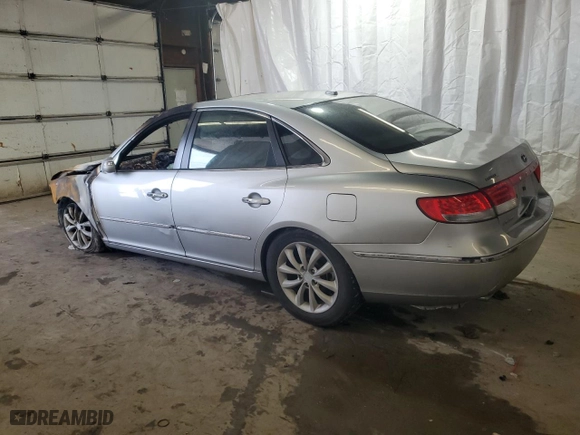2008 Hyundai Azera Limited with VIN KMHFC46F38A289428, listed as a Copart auction lot 69294534 with 0 mi miles and Salvage Title. Bid and sale history available at carsss.com. Image 2.