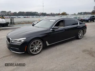 2016 BMW 7 Series 750i with VIN WBA7F0C5XGGL99423, listed as a Copart auction lot 78517484 with 99,219 mi miles and Salvage Title. Bid and sale history available at carsss.com. Image 1.