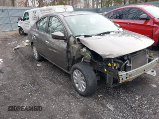 2016 Nissan Versa SV with VIN 3N1CN7AP1GL802947, listed as a IAAI auction lot 41548076 with 85,562 mi miles and . Bid and sale history available at DreamBid. Image 1.