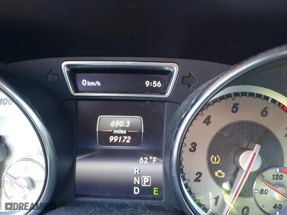 2015 Mercedes-Benz CLA-Class CLA 250 with VIN WDDSJ4EB1FN223401, listed as a IAAI auction lot 41096124 with 99,172 mi miles. Bid and sale history available at carsss.com. Image 7.