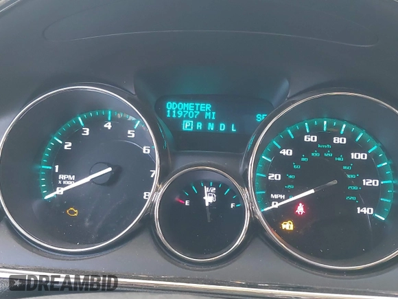 2015 Buick Enclave Leather with VIN 5GAKRBKD4FJ274350, listed as a IAAI auction lot 40986198 with 119,707 mi miles and . Bid and sale history available at DreamBid. Image 7.
