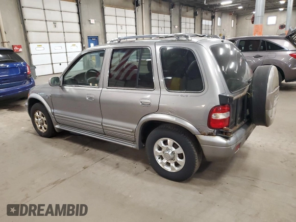 2001 Kia Sportage with VIN KNDJA723615043568, listed as a Copart auction lot 83738434 with 113,739 mi miles and Clean Title. Bid and sale history available at carsss.com. Image 2.
