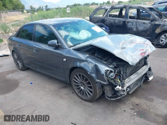 2008 Audi A4 2.0T with VIN WAUEF78E98A158420, listed as a IAAI auction lot 42637271 with 233,847 mi miles and . Bid and sale history available at DreamBid. Image 1.