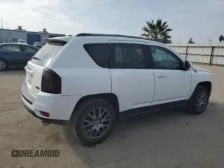 2016 Jeep Compass High Altitude Edition with VIN 1C4NJCEA1GD749348, listed as a Copart auction lot 43502645 with 97,389 mi miles and Salvage Title. Bid and sale history available at carsss.com. Image 3.